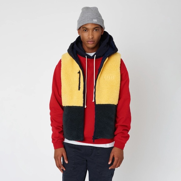 Kith Other - KITH FW19 Sherpa Vest Hoodie